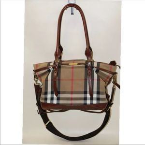 Burberry diaper bag